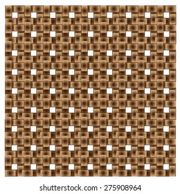 stacking rectangular pattern brown