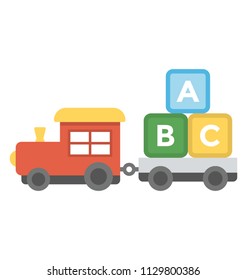 
Stacking train toddler toy 

