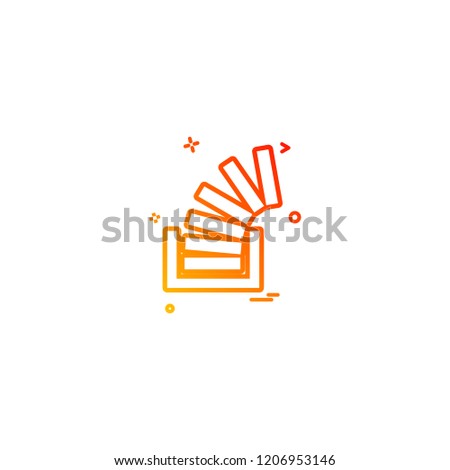 Stackoverflow icon design vector 