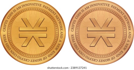 stacks-stx cryptocurrency illustrations on abstract background. 3d illustrations.