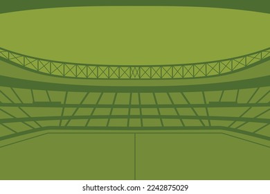 Stadium design vector, Stadium design template