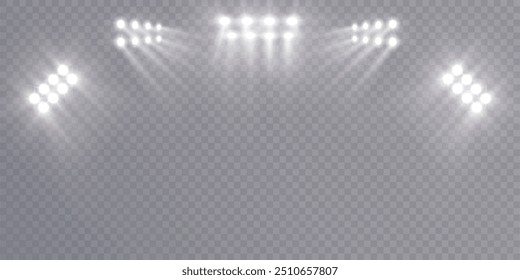 Stadion Flutlicht einzelne Reihe von LED-Strobe-Leuchten für die Beleuchtung Bühne, Stadion, Podium, Werbung Präsentationen.	
