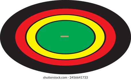 stadium icon for cricket and different sports
