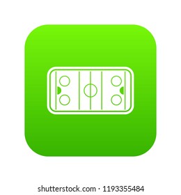 Stadium icon digital green for any design isolated on white vector illustration