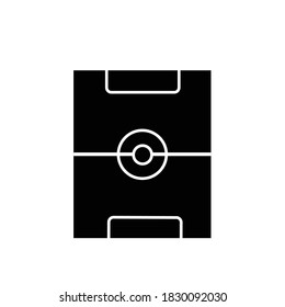 Icono del estadio sobre fondo blanco