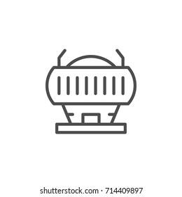 Stadium line icon