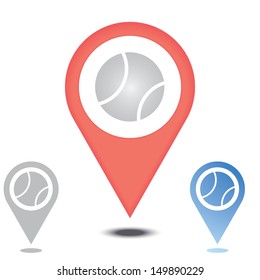 stadium location mark
