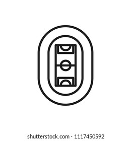 stadium vector icon