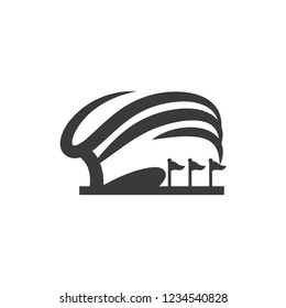 Stadium vector icon