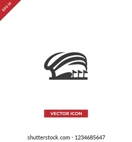 Stadium vector icon