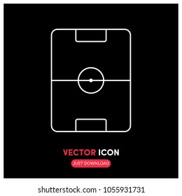 Stadium Vector Icon Illustration