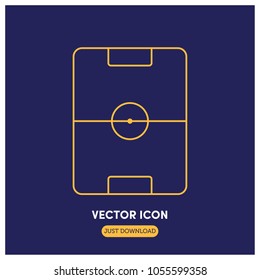 Stadium Vector Icon Illustration.Ui/Ux.Purple Backround.Premium Quality.