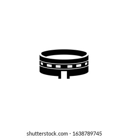 stadium vector icon illustration template