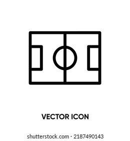 Stadium vector icon. Modern, simple flat vector illustration for website or mobile app.Football or soccer symbol, logo illustration. Pixel perfect vector graphics	
