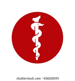 The staff of Asclepius