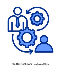 Staff Development Icon Element For Design