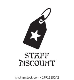 Staff Discount Icon , Store Icon 