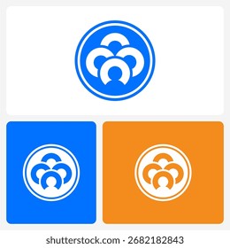 staff icon logo design simple modern powerful