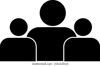 Icono de personal ilustración vectorial en fondo blanco..eps
