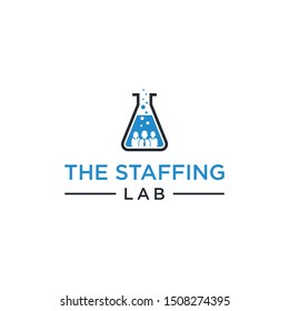 Staff Lab Logo Icon Vector Template Symbol