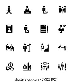 
Staff Management Vector Icons 4
