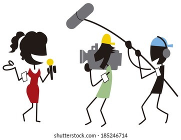 Staff on location