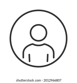 Staff profile, employee logo, user profile, personal avatar, manager avatar. Profile vector symbol. Person sign. Avatar icon vector male user person profile.