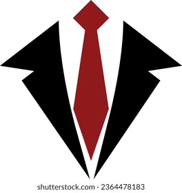 Staff Suit Black and Red