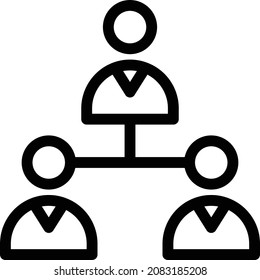 Personal, Vektorgrafik einzeln auf transparentem Hintergrund . Farbvektorsymbole für Konzepte oder Web-Grafiken.