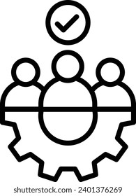 signo de equipo posdc vector de icono de plantilla