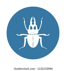 stag beetle icon. Element of insect icons for mobile concept and web apps. Badge style stag beetle icon can be used for web and mobile apps