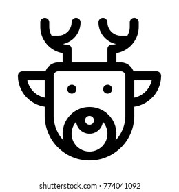 Stag, christmas reindeer