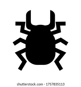 stag-beetle  icon or logo isolated sign symbol vector illustration - high quality black style vector icons
