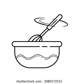 stage of cooking outline design, simple design of cooking