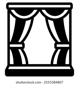 Stage icon for web, app, infographic, etc