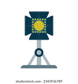 Stage Light Icon Vector Design.