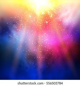 stage, light, spotlight, empty scene illustration easy all editable