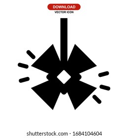 stage lighting icon or logo isolated sign symbol vector illustration - high quality black style vector icons
