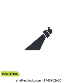stage lights icon vector illustration simple design element. 