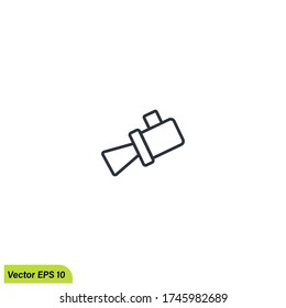stage lights icon vector illustration simple design element. 