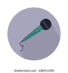 Stage microphone vector icon. filled flat sign for mobile concept and web design. Microphone flat glyph icon. Voice symbol, logo illustration. Pixel perfect vector graphics Stage microphone vector icon. filled flat sign for mobile concept and web design. Microphone flat glyph icon. Voice symbol, logo illustration. Pixel perfect vector graphics