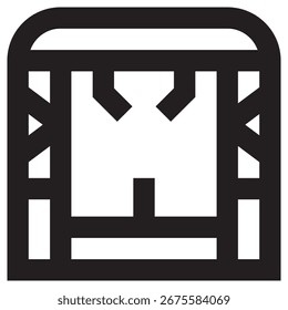 Stage Modern Vector Icon – Minimal Illustration Symbol Template for Web Mobile App UI Design
