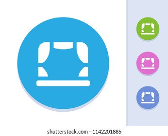 Stage Show - Simple Icons. A minimalistic vector icon.