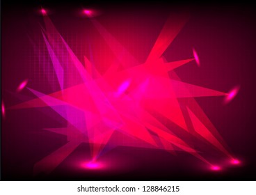 stage spot lighting shiny backgroung, vector