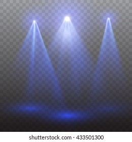 Fondo vectorial de foco de escena. Eps10.