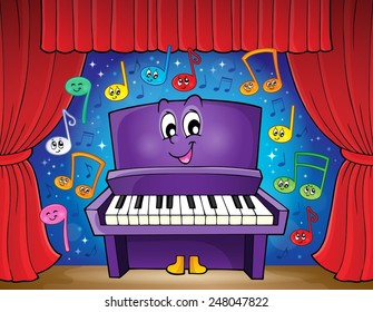 Stage theme image 5 - eps10 vector illustration.