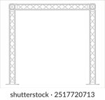 Stage truss,Truss frame,sign hanging structure.