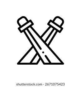 Diseño de Vector de escenario de proyectores de vigas para actuaciones y eventos, adecuado para conciertos, teatro y espectáculos