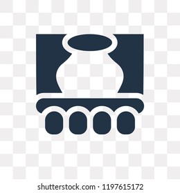Stage vector icon isolated on transparent background, Stage transparency concept can be used web and mobile