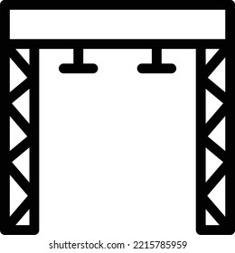 ilustración del vector de etapa en un fondo transparente. Símbolos de calidad superior. Iconos vectoriales de línea delgada para el diseño de conceptos y gráficos. 
